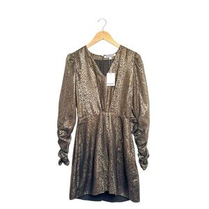 NWT gold evening dress • walter baker